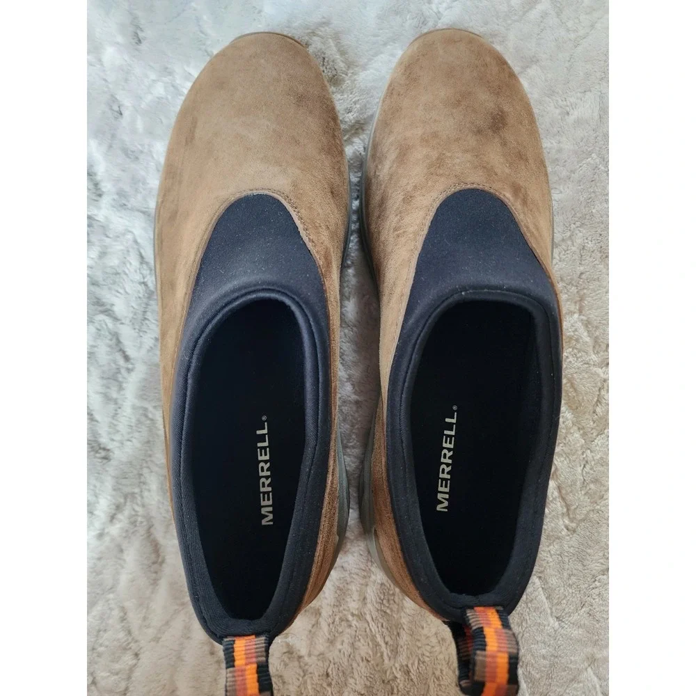 Merrell Winter Moc 3 Earth Brown Suede Mens Slip On Shoes 11 J004455